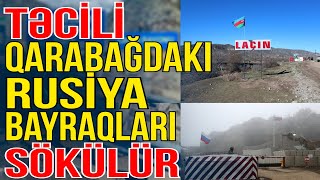 TƏCİLİ! Qarabağdakı Rusiya bayraqları belə sökülür - Gündəm Masada - Media Turk TV