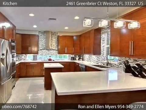 2461 Greenbrier Ct, Weston, FL home video tour