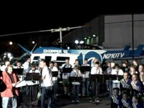 NCS Pep Band playing for Bruce Rader #2 (Thriller)