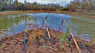 Hiking the Backcountry Fishing for River Monsters! (Big Fish!)