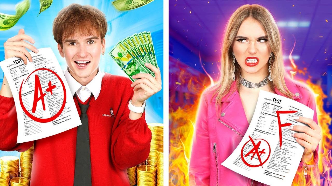 Popular Girl vs Principal’s Son! I was Adopted by School Principal