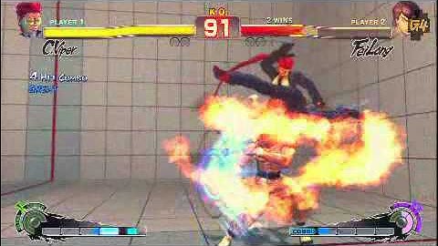 EVO 2011 SSF4 AE  Grand Finals -  Latif  (C. Viper) vs Fuudo (Fei Long) HQ