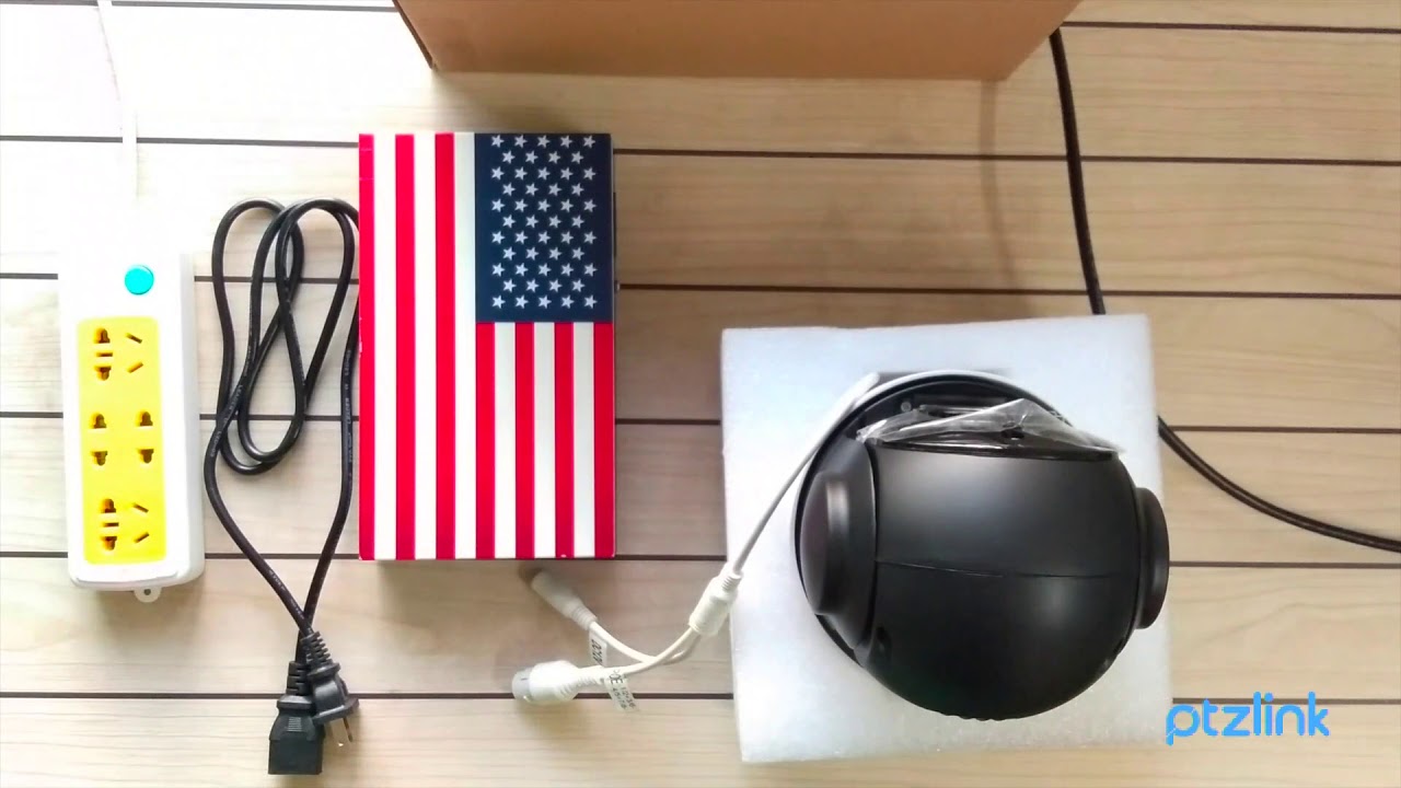 How to Quick Setup of PTZlink 18X Optical Zoom 5MP Ultra HD PTZ Security Dome Camera (5IP54FMC-18X)