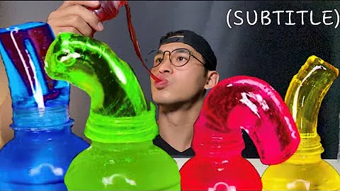 ASMR RAINBOW HONEY🍯 JELLY MUKBANG 꿀젤리 먹방 제발 따라하지마세요 ㅠㅠ EATING SHOW