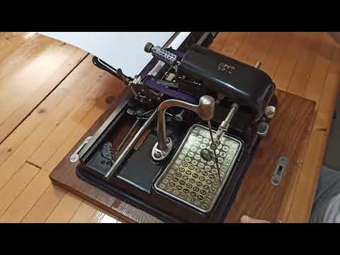 فيديو: كيفية اختيار آلة كاتبة من لوحة التحكم