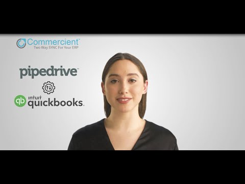Pipedrive and QuickBooks Integration Demo - Commercient SYNC