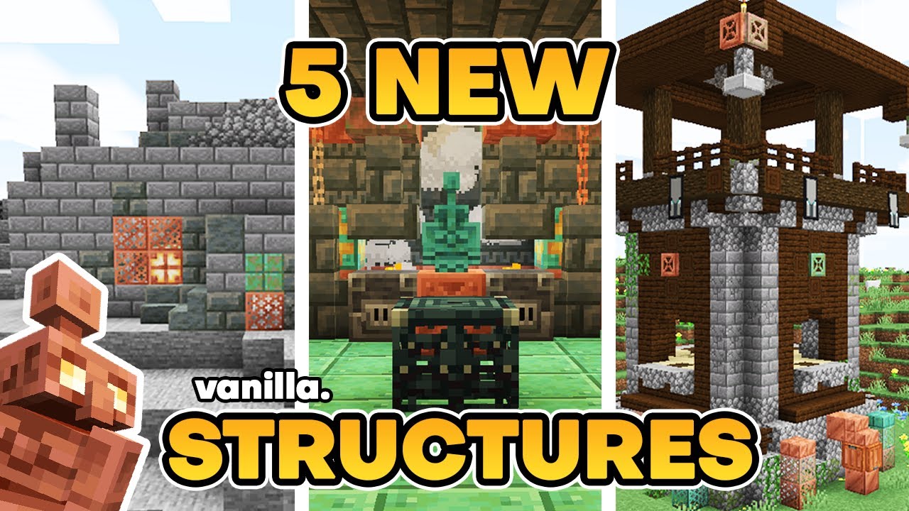 5 Structures That Fit Minecraft's Copper Age Update - YouTube