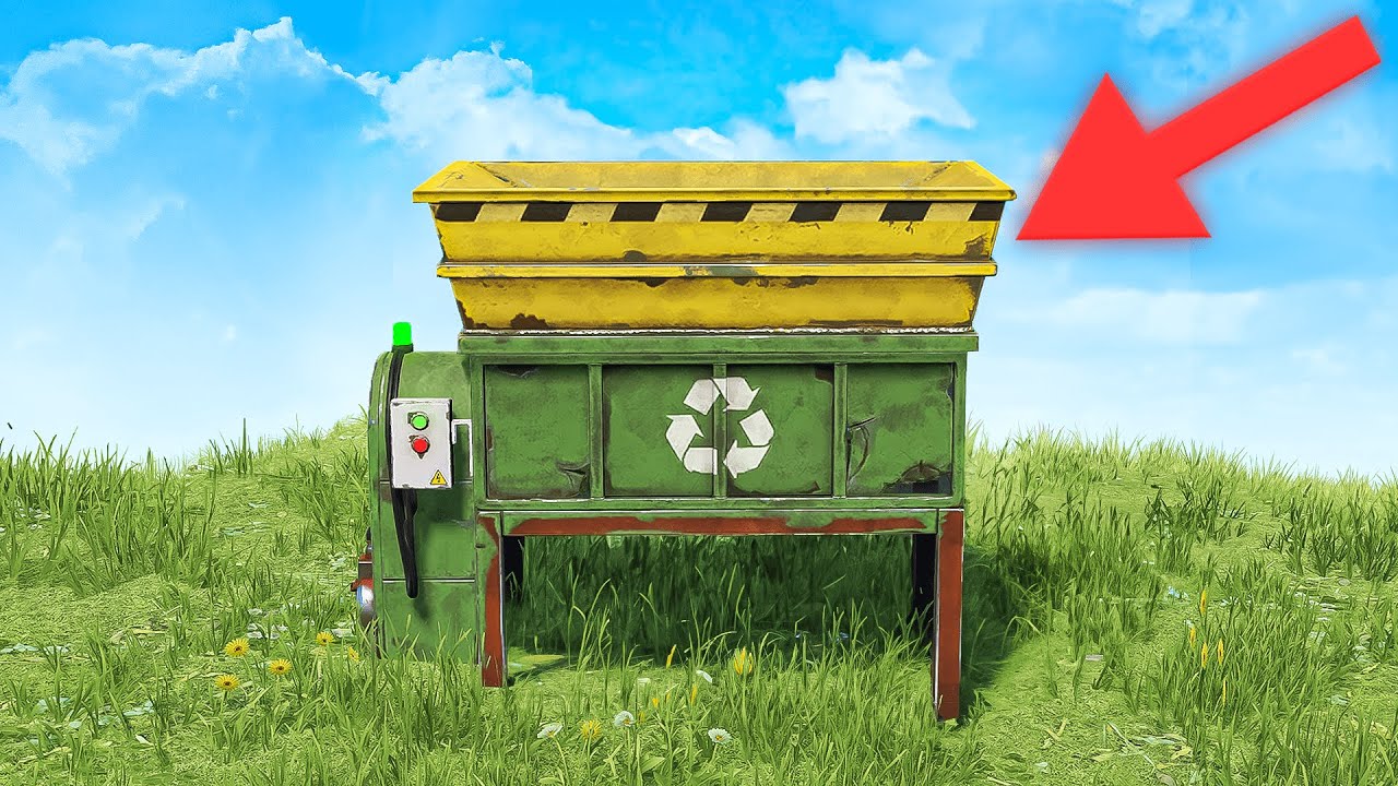 I Turned the Recycler into my Base in Rust... (super-cut)