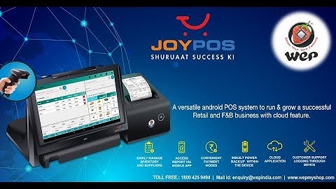 JOYPOS With Cloud Application a versatile android POS system