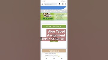 Aiou Solved assignments 2022 #shorts #aiou #beinginfoteacher