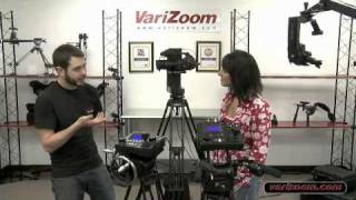 VariZoom Cinema Pro  Espanol   Mobile camera cranes camera jibs and remote heads