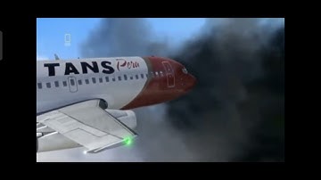 TANS perú flight 204-crash aviation