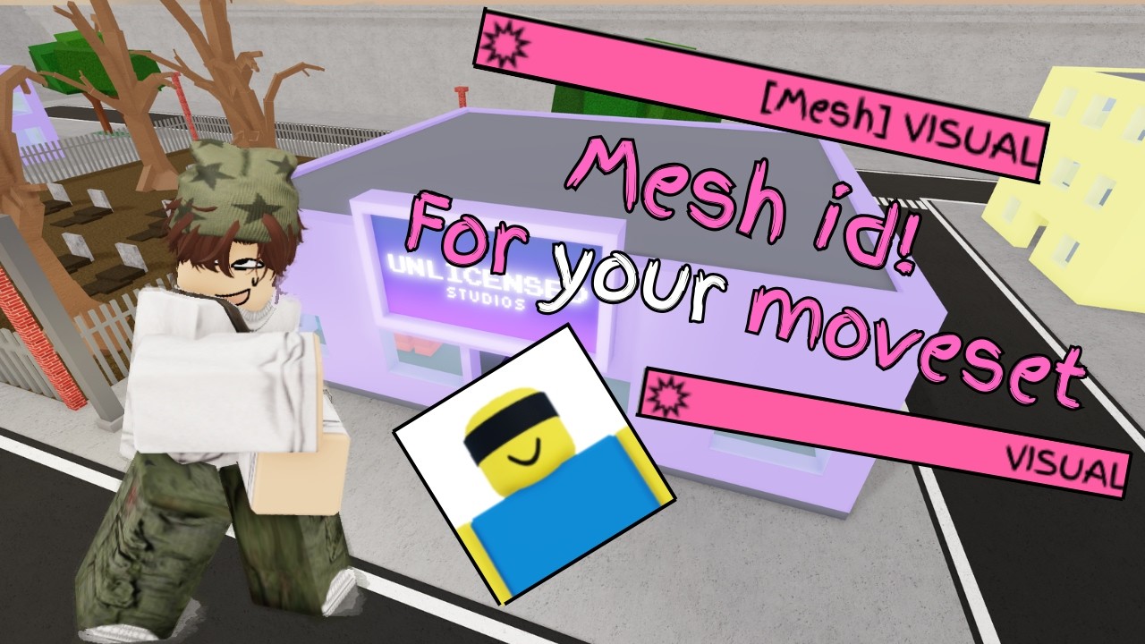 Mesh ID For Your CUSTOM MOVESET in Jujutsu Shenanigans