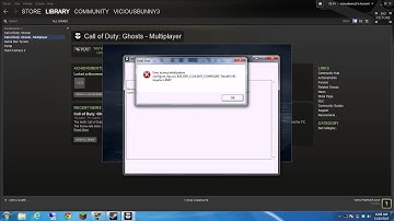 Cod Ghosts Bug Fix: How to fix error during initialization (PC)