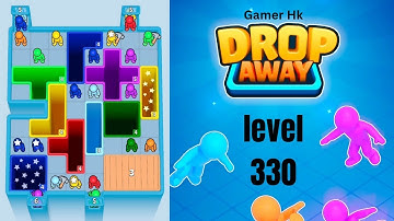 Drop Away level 330 hard level Walkthrough Solution 