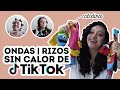 PROBANDO ONDAS & RIZOS SIN CALOR DE #TIKTOK 😍