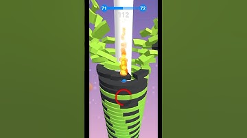 Stackball level 71 #shorts