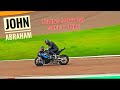 John abraham riding bmw m 1000rr safety bike at motogp 23  