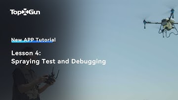 Topxgun Agri Assistant 04: Spraying Debugging/Spraying Test