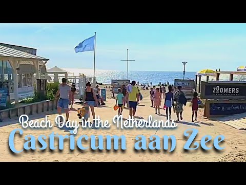 CASTRICUM AAN ZEE, Netherlands | Summer Holiday Beach Walk