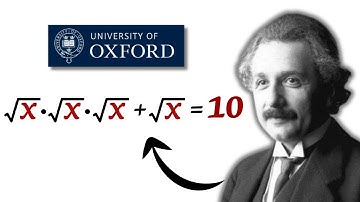 Oxford University | Interview Exam Question | Can You Solve? | Mathematics | Premath | Pi Nerds