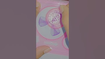 Spirograph Design Set #art_drafts #trending #satisfying #spirograph #asmr #viralvideo #ytshort #art