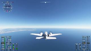 Flight Simulator 2020 - Palo Alto FLYING WIDE AROUND - Beechcraft Baron G58