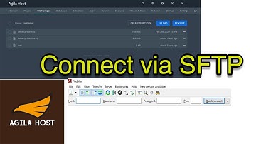 How to connect via SFTP to Pterodactyl Game Panel by Agila Host