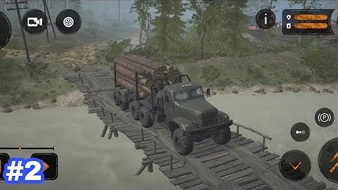 High Graphic Off Road Truck simulator gameplay part-2 Android-iOS // Mudrunner Gameplay Android-ios