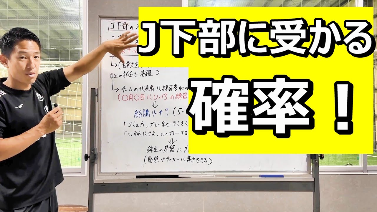 小学生サッカーの残酷な序列がこちら！j下部、スーパーエリート