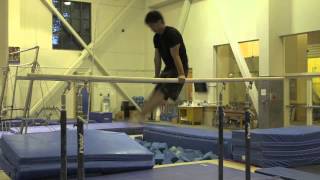 Pike Ups on Parallel Bars
