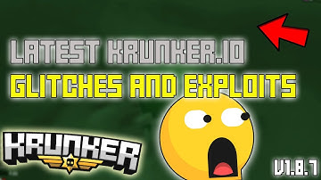 BEST KRUNKER.IO Glitches And Exploits 2020