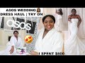 TRYING ON WEDDING DRESSES FROM ASOS | HUGE ASOS WEDDING DRESS TRY ON HAUL | I SPENT $600 ON ASOS