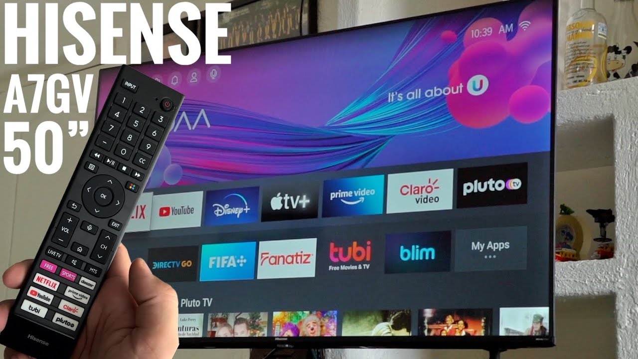 Pantalla Hisense Smart Vidaa TV 50A65HV 50 pulg. Led 4K UHD, Pantallas, Pantallas, Audio y video, Todas, Categoría