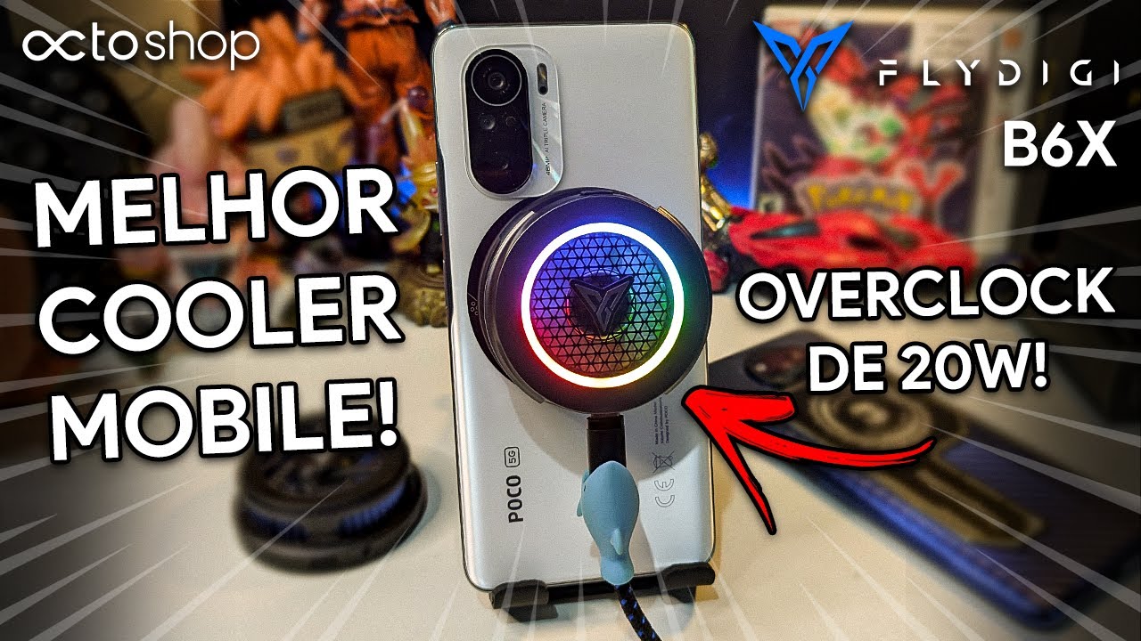 ESSE É O MELHOR COOLER PARA CELULAR QUE JÁ USEI! | Flydigi B6X - YouTube
