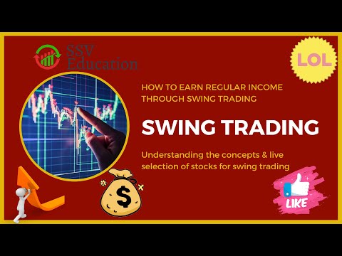 Swing Trading for Beginners | Swing Trading Strategy | Swing Trading Live Example | ssveducation