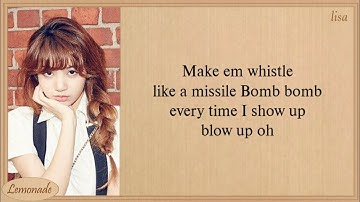 Thumbnail of BLACKPINK WHISTLE Easy Lyrics