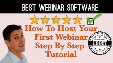 How to Host Your First Webinar (Step by Step Video) Online Best Webinar Software Webbyo Tutorial