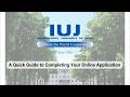 A Quick Guide to Completing Your Online Application