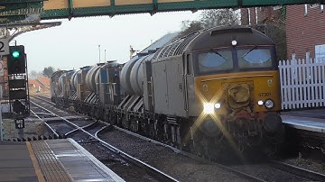 DRS Class 57 + 37 return RHTT tank
