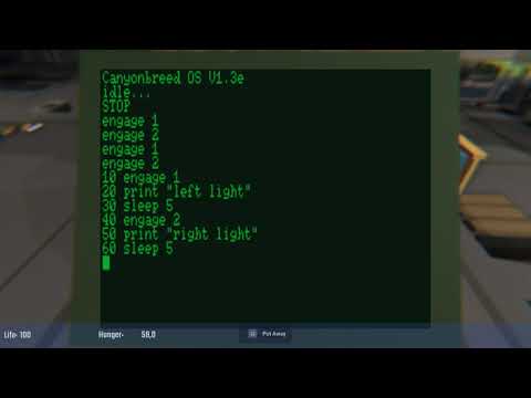 Programmable terminal (Basic interpreter) Unity coding & scripting ingame
