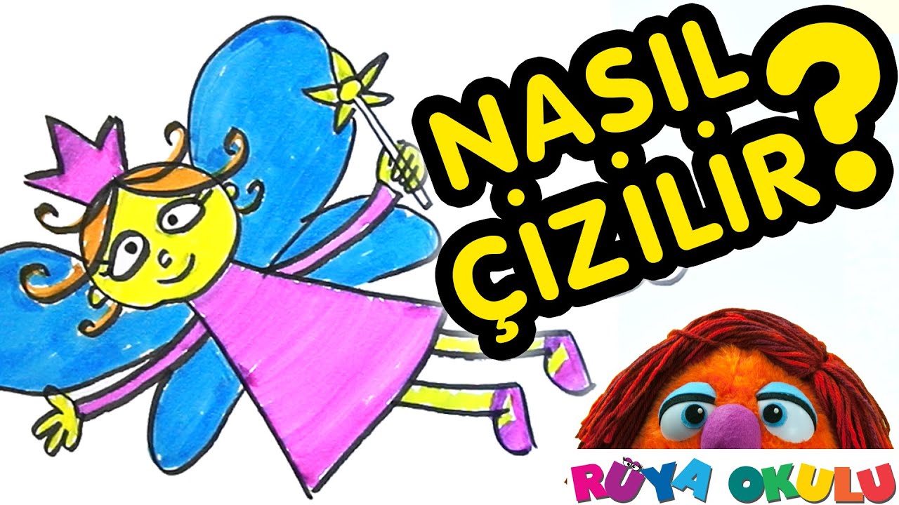 Nasil Cizilir Peri Cocuklar Icin Resim Cizme Ruya Okulu