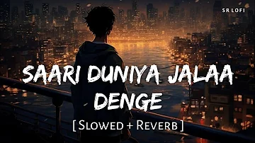 Saari Duniya Jalaa Denge (Slowed + Reverb) | Jaani, B Praak | Animal | SR Lofi