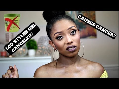 ECO STYLER GEL IS CANCELED?CAUSES CANCER? Am Shook!!! - YouTube