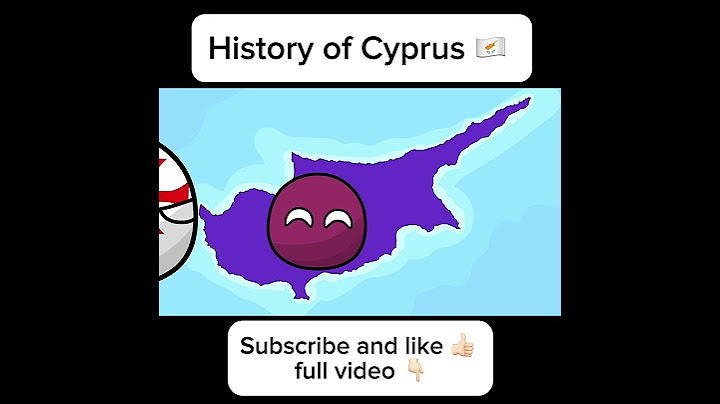 Countryballs- History of Cyprus 3 #polandball #countryballs #history #cyprus #greece  #europe
