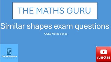 Similar shapes exam questions - GCSE Edexcel Maths
