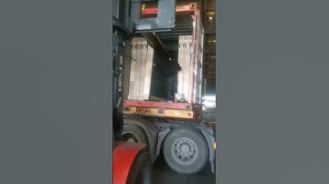 How to load the glass into container?