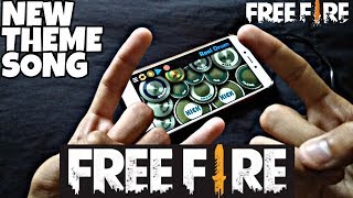 NEW..!! Free Fire - New Theme Song Real Drum Cover | New Update Theme Song | Free Fire Soundtrack