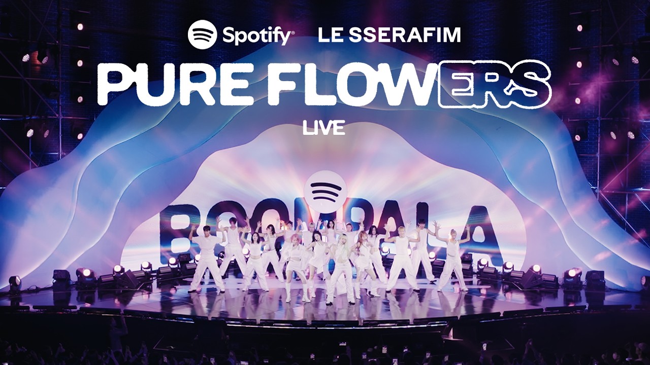 Official Teaser] Spotify x LE SSERAFIM: PURE FLOWERS LIVE - YouTube