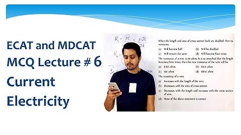MCQs current electricity || MDCAT || ECAT || PMC || JEE NEET || Physics